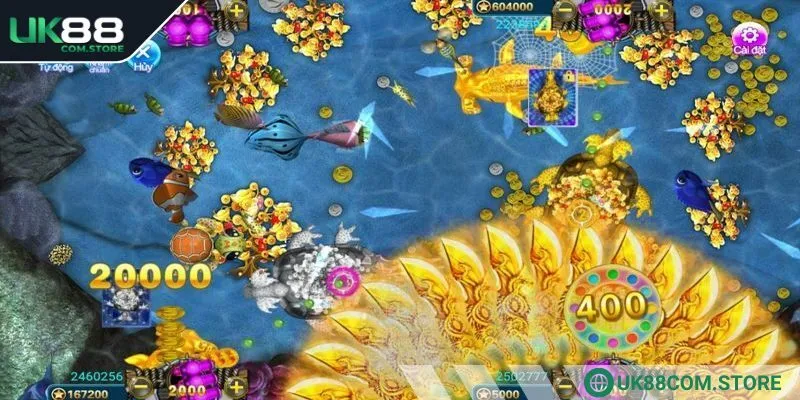 Tận dụng tối đa tính năng săn cá giúp kiếm thưởng hiệu quả