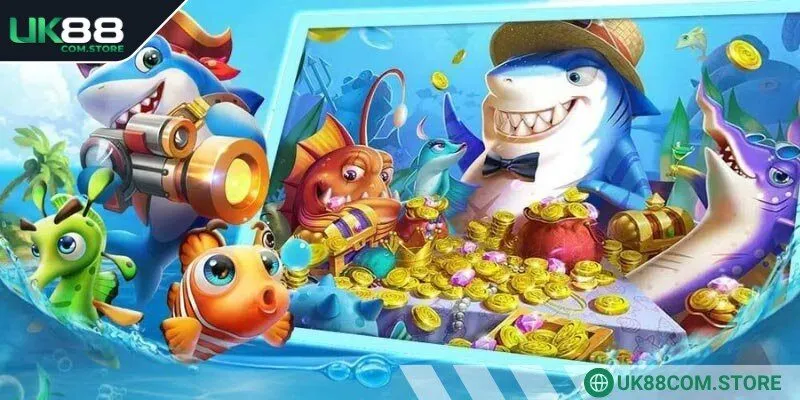 Bắn cá vàng trải nghiệm săn bắn thực sự dưới đại dương