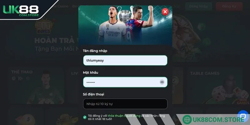 Đăng ký UK88 mở ra cuộc hành trình mới cho các thành viên